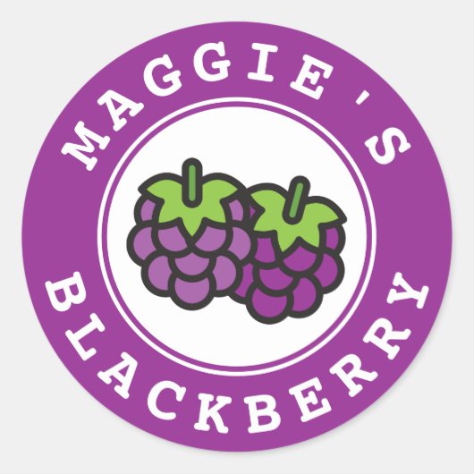 収穫園芸作物ラベル ラウンドシール (正面)