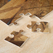 収穫時のトウモロコシカラフル写真 ジグソーパズル (側面)