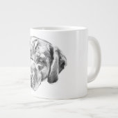 収穫時の暖かい目 ジャンボコーヒーマグカップ (正面右)