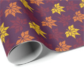 収穫時期 – 魅力的紅葉 ラッピングペーパー (ロールコーナー)