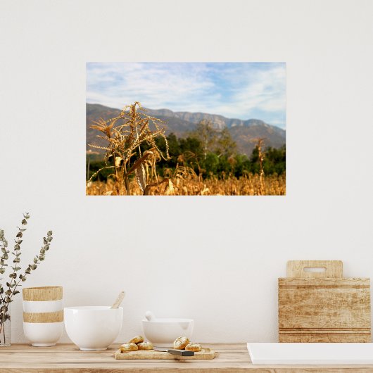 収穫時間 ポスター (キッチン)