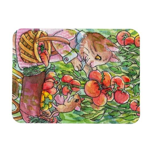 収穫時間 マグネット (横)