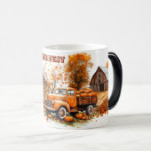 収穫時間：心地よい秋の旅 モーフィングマグカップ (正面右)