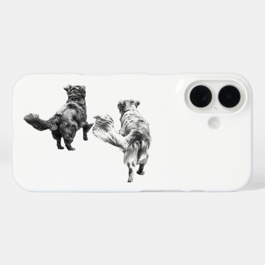 収穫月に向かって Case-Mate iPhoneケース (裏面 (横))