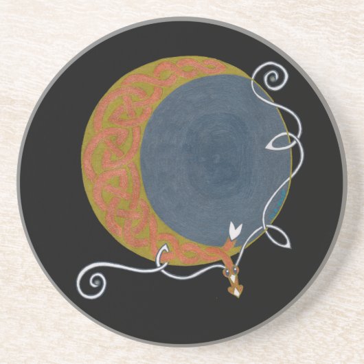 収穫月のコースター コースター (正面)