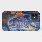 収穫月のフクロウ Case-Mate iPhoneケース (裏面(横))