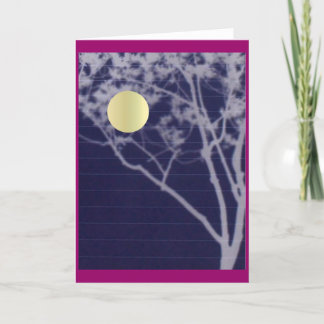 収穫月の木 カード