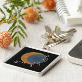 収穫月のkeychain キーホルダー (側面)