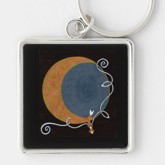 収穫月のkeychain キーホルダー (正面)