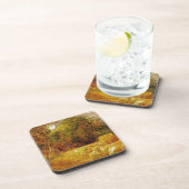 収穫月1833年(パネルに置かれる紙の油 コースター (右側)