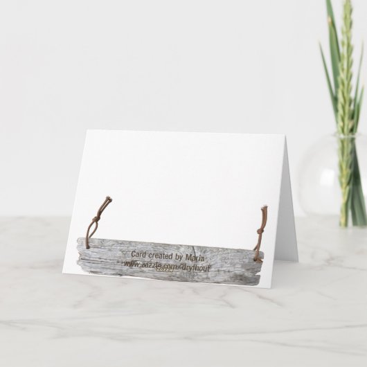 収穫月 カード (裏面)