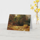 収穫月 カード (黄色い花)