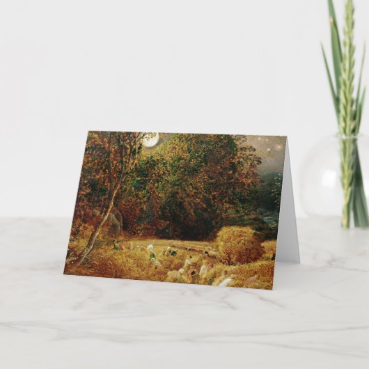 収穫月 カード (正面)