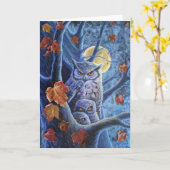 収穫月 カード (黄色い花)