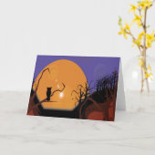 収穫月 カード (黄色い花)