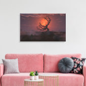 収穫月 キャンバスプリント (インサイチュ (リビング))