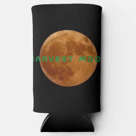 収穫月 スリム缶クーラー (正面)