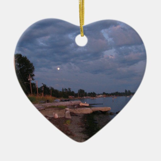 収穫月 セラミックオーナメント (正面)