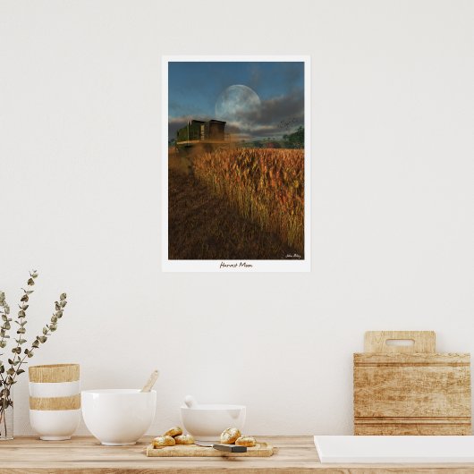 収穫月 ポスター (キッチン)