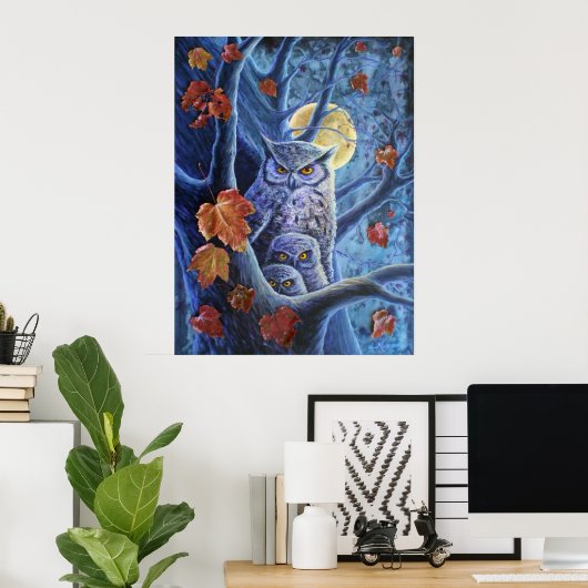 収穫月 ポスター (ホームオフィス)