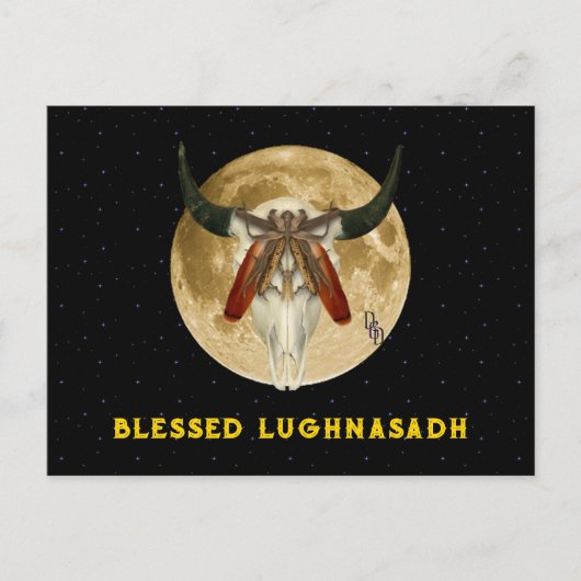 収穫月 ポストカード (正面)