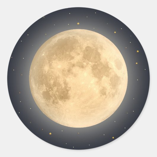 収穫月 ラウンドシール (正面)