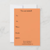 収穫月-草原のマイル-招待 招待状 (裏面)