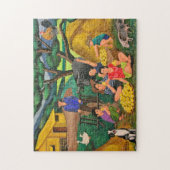 収穫期のパズル ジグソーパズル (縦)