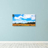 収穫期 キャンバスプリント (インサイチュ (ウッドフロア))