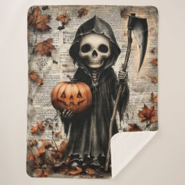 収穫死神：ランタンキーパーの腕時計 シェルパブランケット