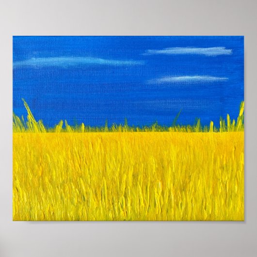 「収穫民主主義」プリント ポスター (正面)