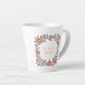 収穫炉 カフェラテマグ (右アングル)