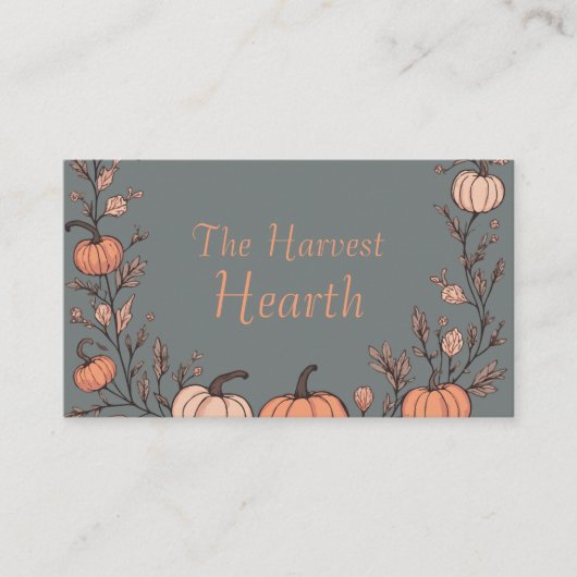 収穫炉 名刺 (正面)