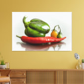 収穫物 キャンバスプリント (インサイチュ (リビング))