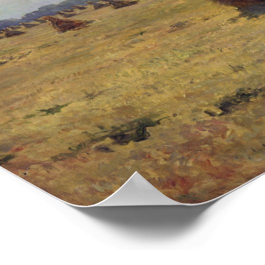 収穫物 ポスター (角)