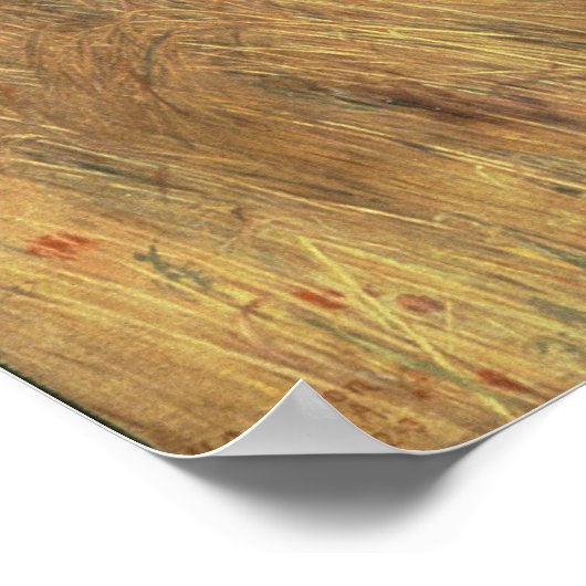 収穫物 ポスター (角)