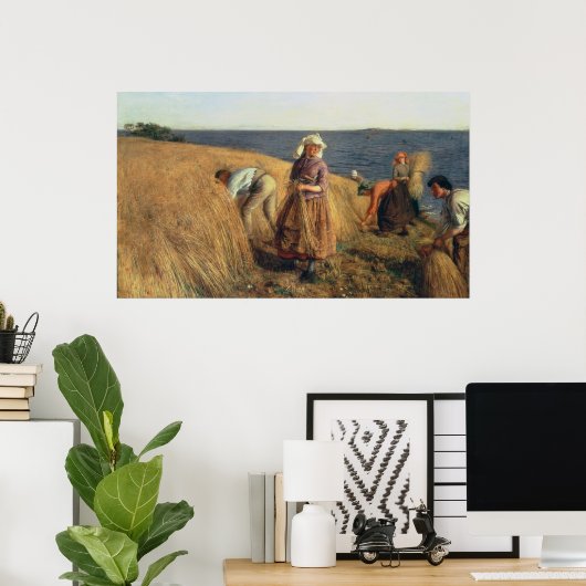 収穫物 ポスター (ホームオフィス)