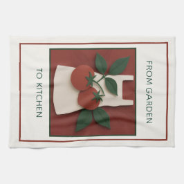 収穫用トマトシェフティータオル キッチンタオル