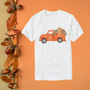 収穫用トラックの水色 Tシャツ