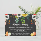 収穫祭招待状 招待状 (スタンド正面)