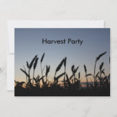 収穫祭招待状 招待状 (正面)