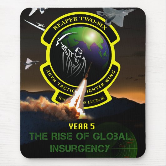 収穫者のTwo-Sixのマウスパッド マウスパッド (正面)
