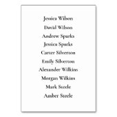 収穫花びらと空絵を描空 テーブルナンバー (裏面)