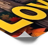 収穫調和:ベアーズリーバラード ポスター (角)