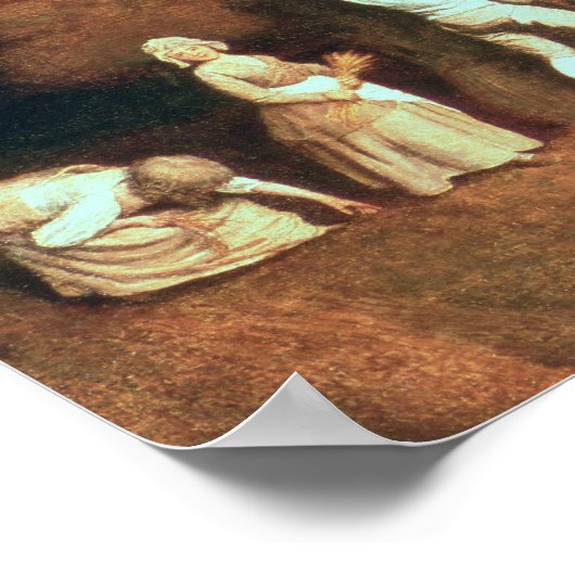 収穫車 ポスター (角)