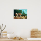 収穫車 ポスター (キッチン)