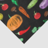 収穫野菜トマトペッパーニンジンのキノコc 薄葉紙 (詳細)