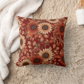 収穫開花 クッション (ブランケット)