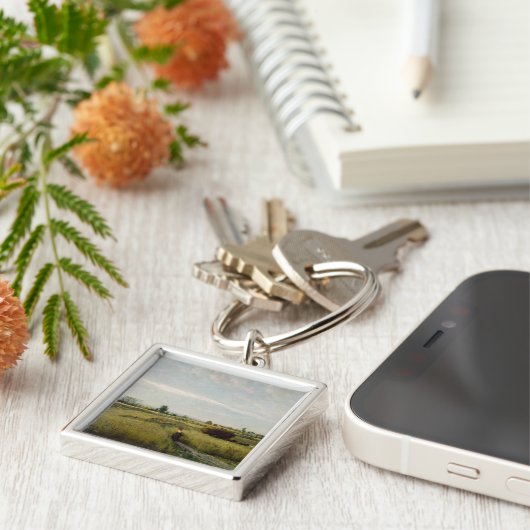 収穫1851年 キーホルダー (側面)