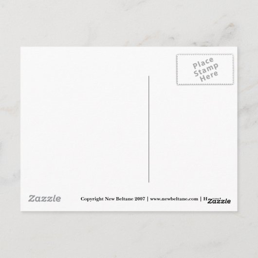 収穫 |はがき ポストカード (裏面)